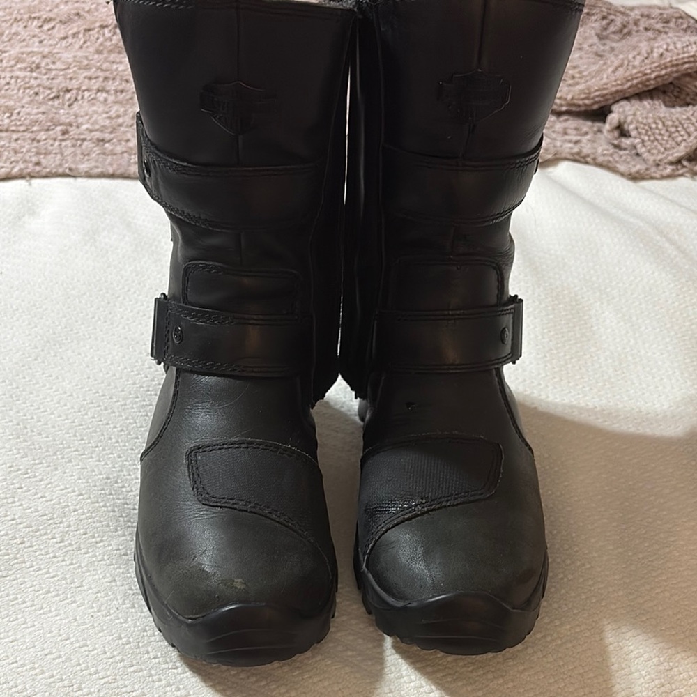 Harley-Davidson Black Combat & Moto Boots